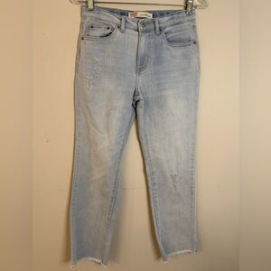 Levi Denim Jeans Heritage High-Rise Ankle Straight SZ 14Reg